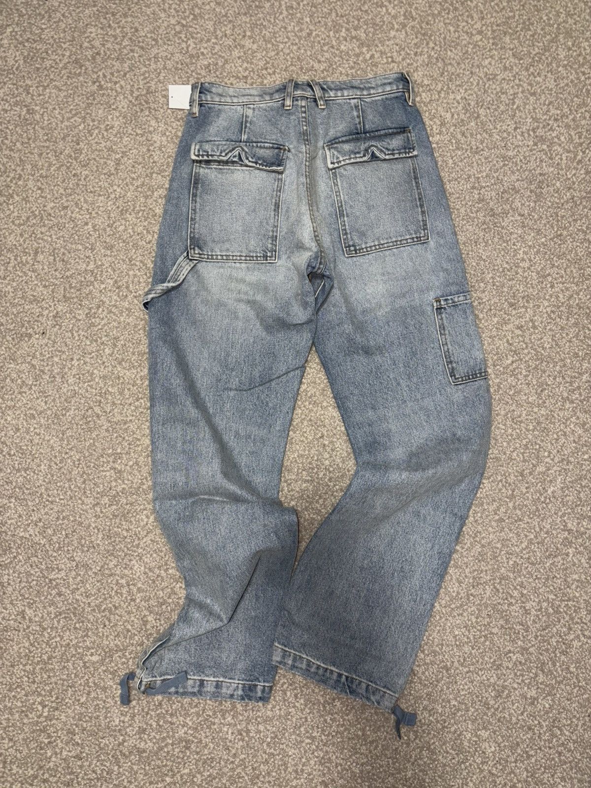 Rhude Rhude Reza Denim Double Knee Pant Size Small Size US 29 - 2 Thumbnail