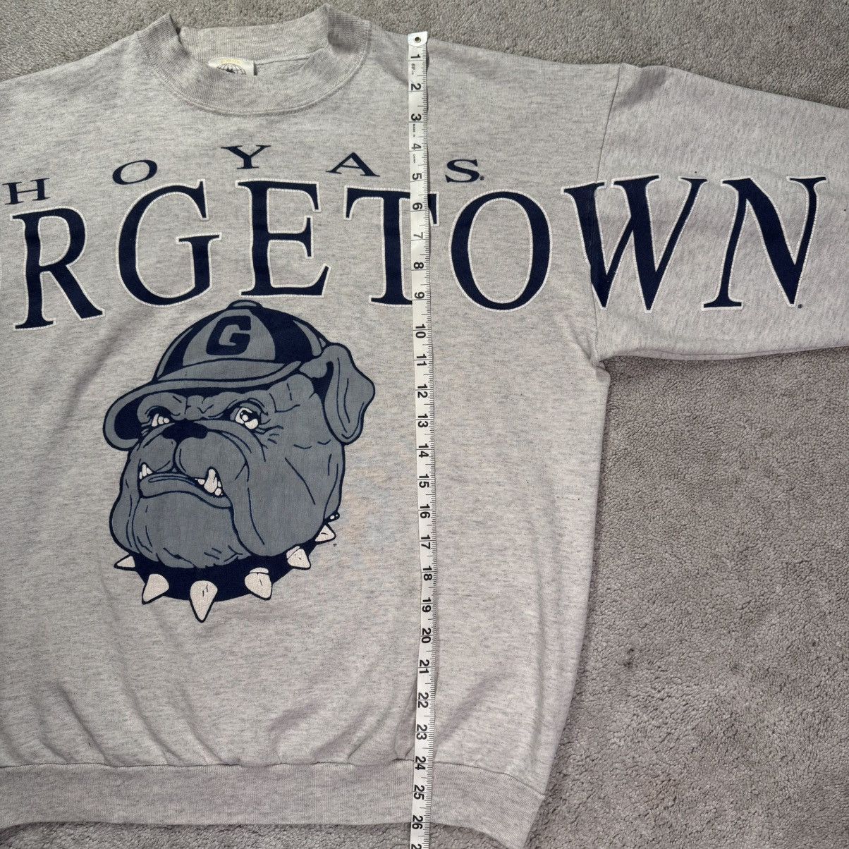 Other Vintage 90s Georgetown Hoyas Gray Crewneck OSFM (L/XL) Size US L / EU 52-54 / 3 - 5 Thumbnail