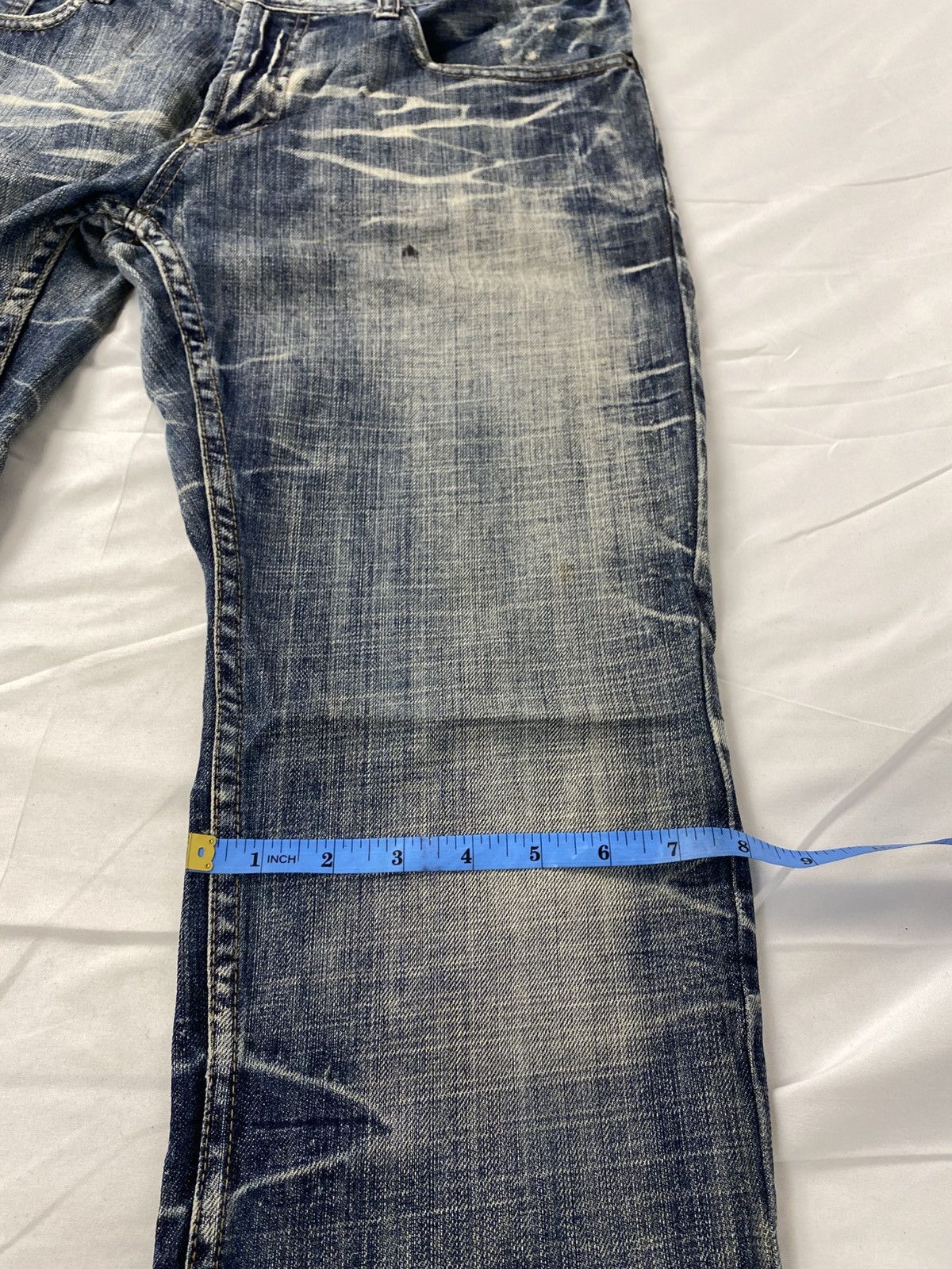 Japanese Brand 2000 Rupert Edge Washed Japanese Punk Style Jeans Denims Size US 35 - 20 Thumbnail