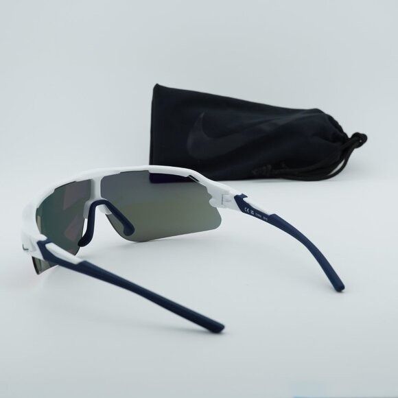 Nike NIKE FLYFREE SHIELD 101 Sunglasses White Shield Frame Size ONE SIZE - 10 Thumbnail