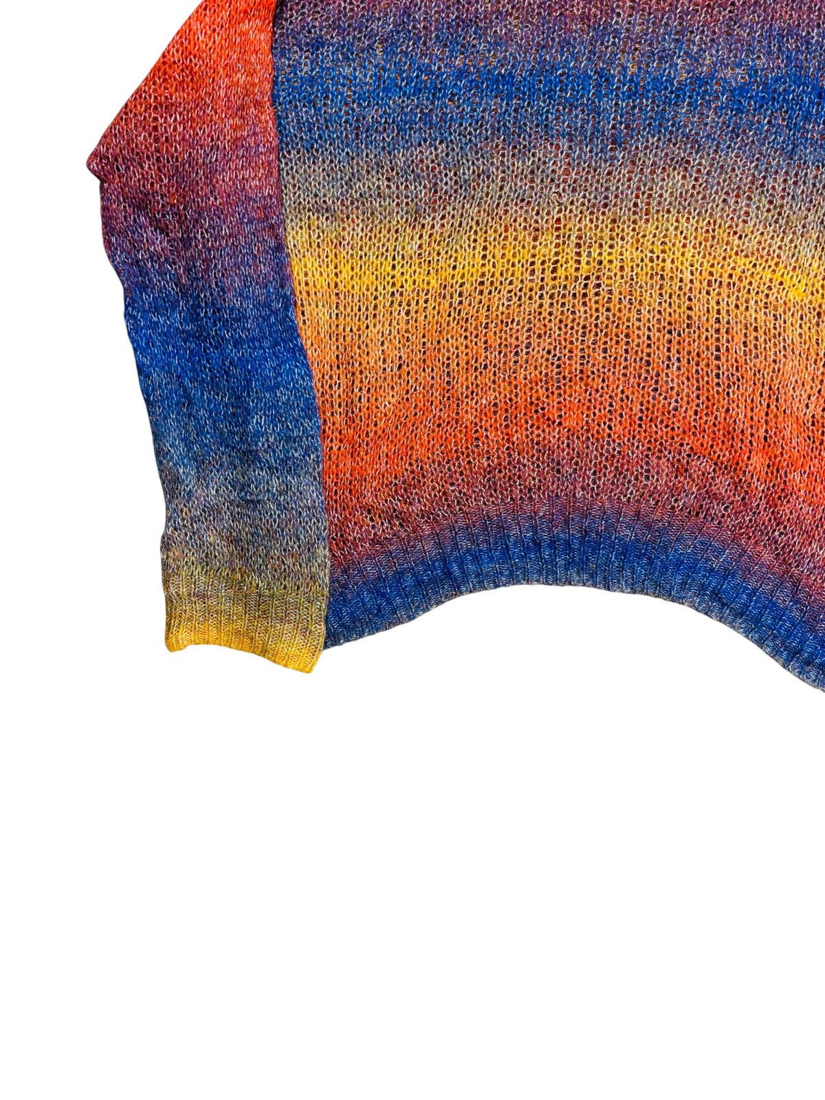 Tornado Mart 2000s Tornado Mart - Ombre Knitted Sweater Size US M / EU 48-50 / 2 - 5 Thumbnail