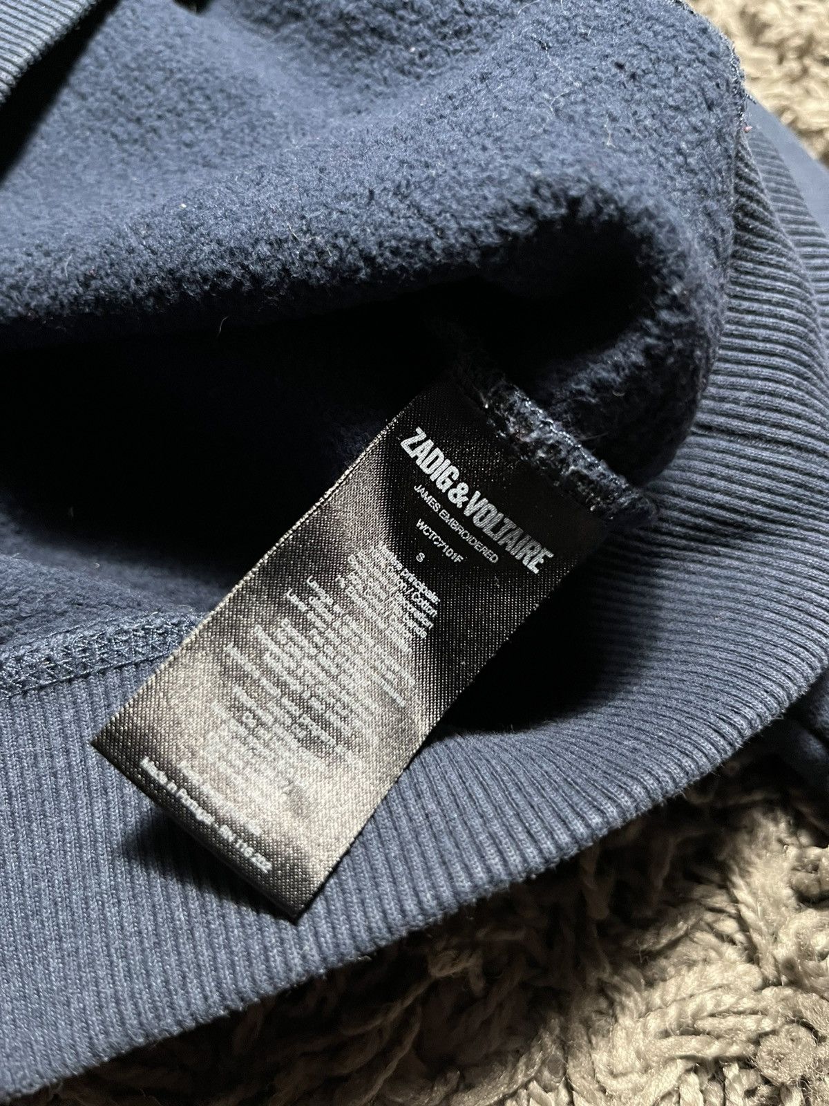 Zadig & Voltaire ZADIG & VOLTAIRE WOLF FACE COTTON SWEATSHIRT Size S / US 4 / IT 40 - 4 Thumbnail
