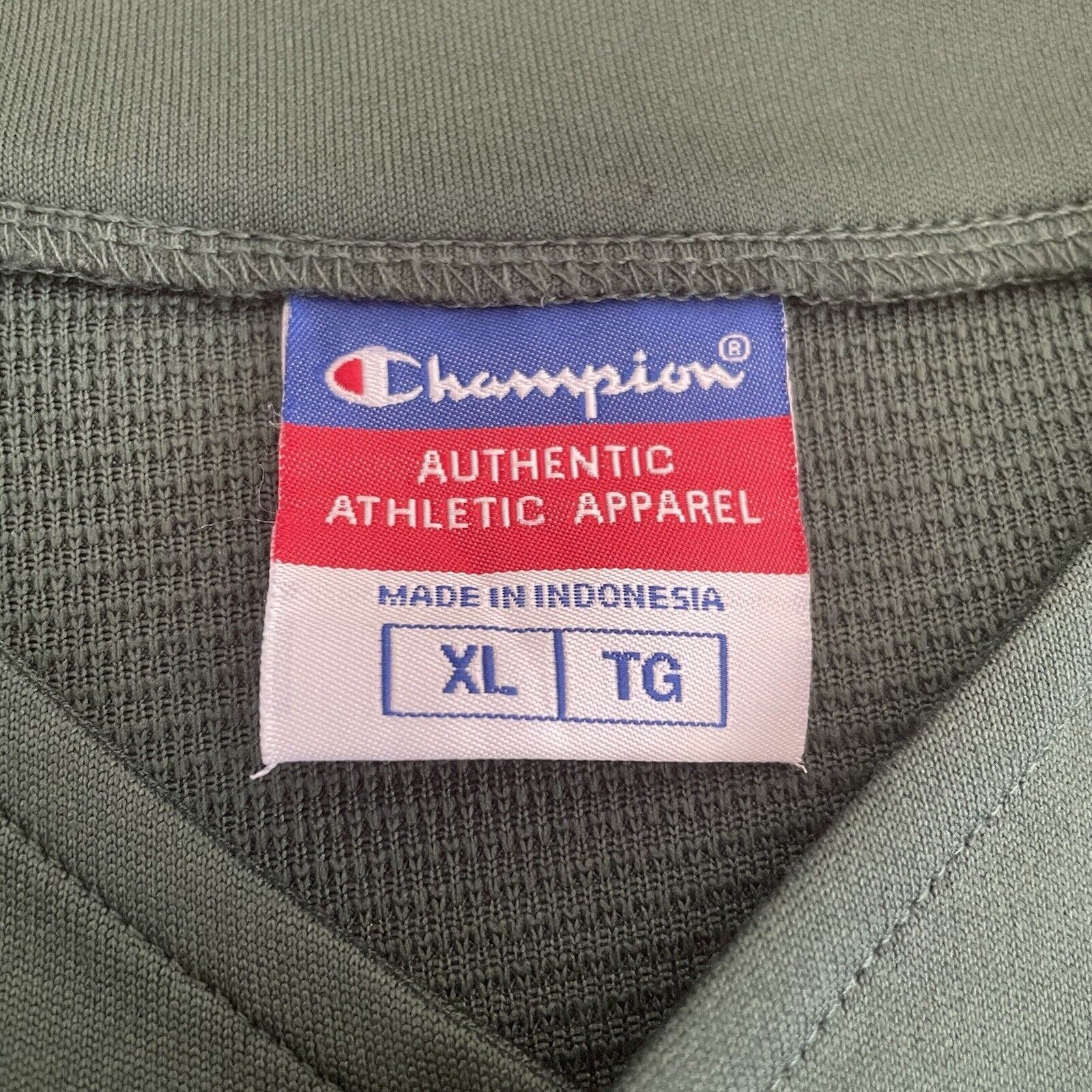 Champion Champion Las Vegas Short Sleeve Green Sewn Baseball Jersey Size US XL / EU 56 / 4 - 8 Thumbnail