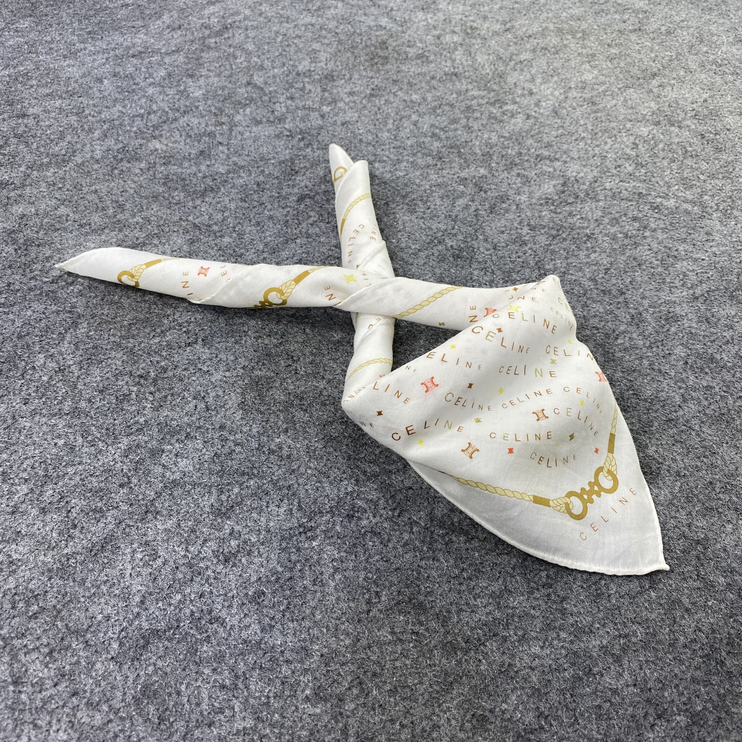 Celine Celine Handkerchief Neckerchief Bandana-B2020 Size ONE SIZE - 1 Thumbnail
