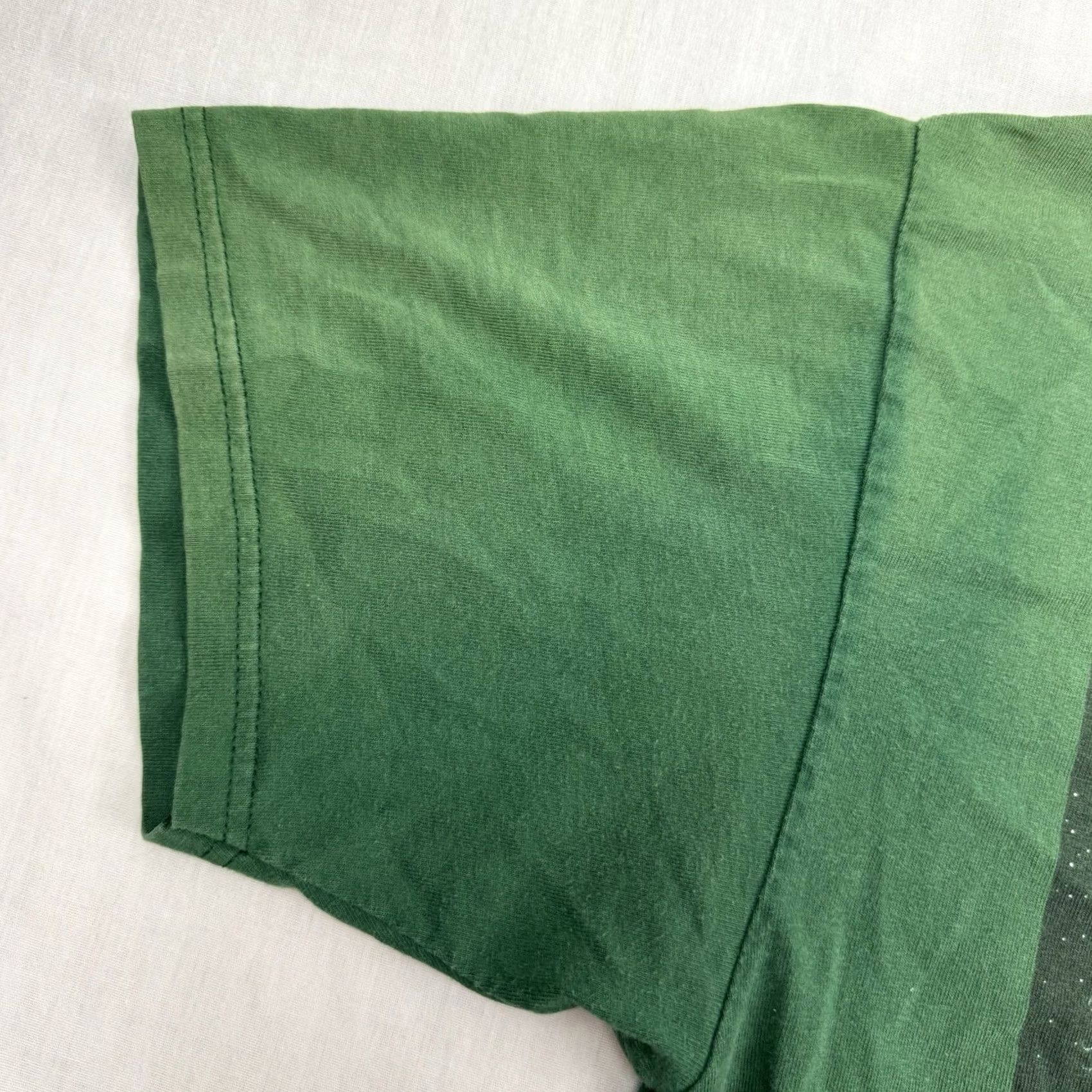 Hanes VINTAGE Hanes T-Shirt Adult Large Green Nature Animals 90s Tigers Shirt Mens Size US L / EU 52-54 / 3 - 5 Thumbnail