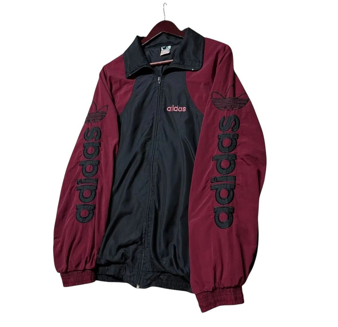 Adidas × Vintage 90s Vintage Adidas Equipment Winbreaker Size US XXL / EU 58 / 5 - 2 Thumbnail