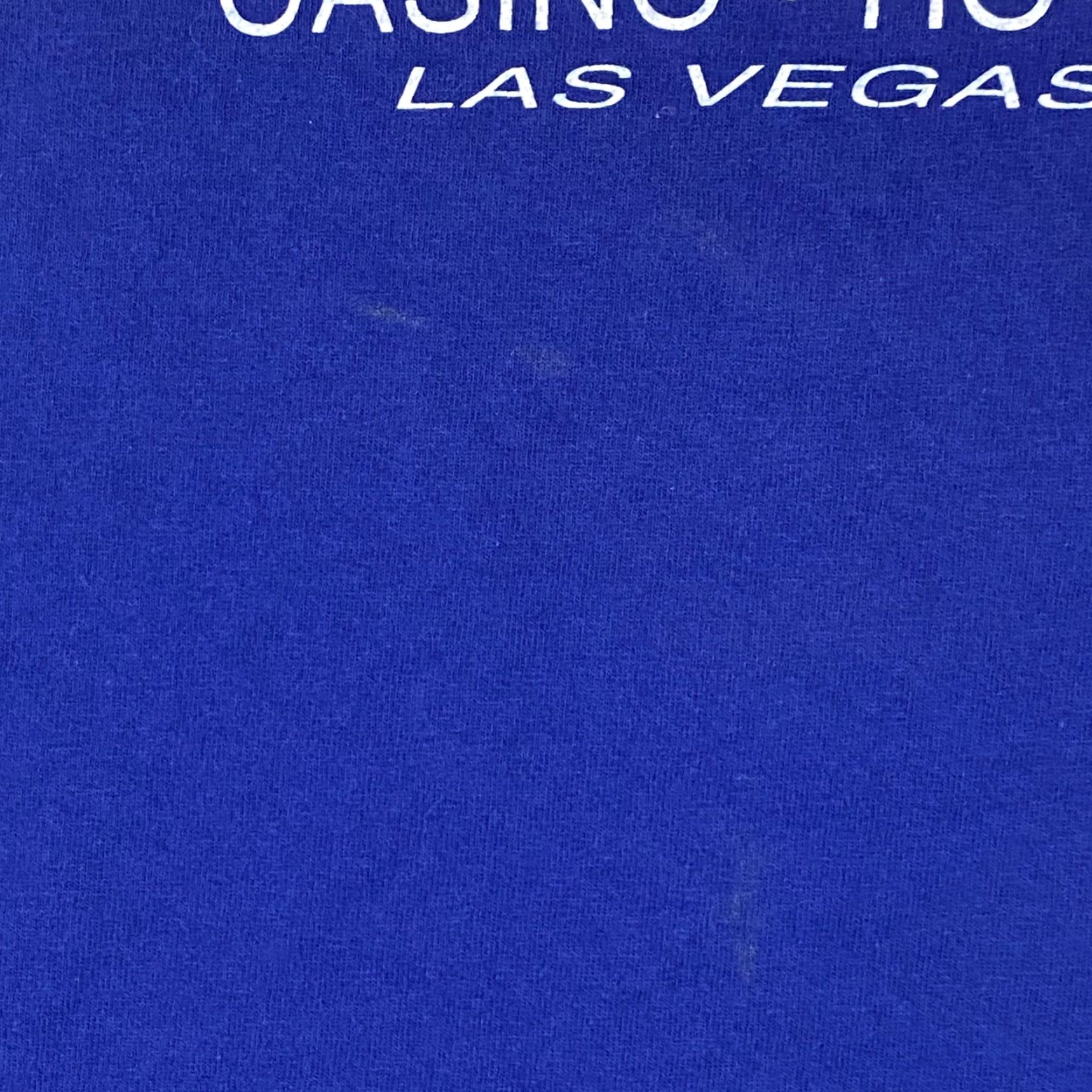 Tultex VINTAGE Four Queens Hotel Casino Shirt Men L Blue "Balls to Play Keno" Vegas Mens Large Cotton Tee 90s Logo Holiday? Size US L / EU 52-54 / 3 - 3 Thumbnail
