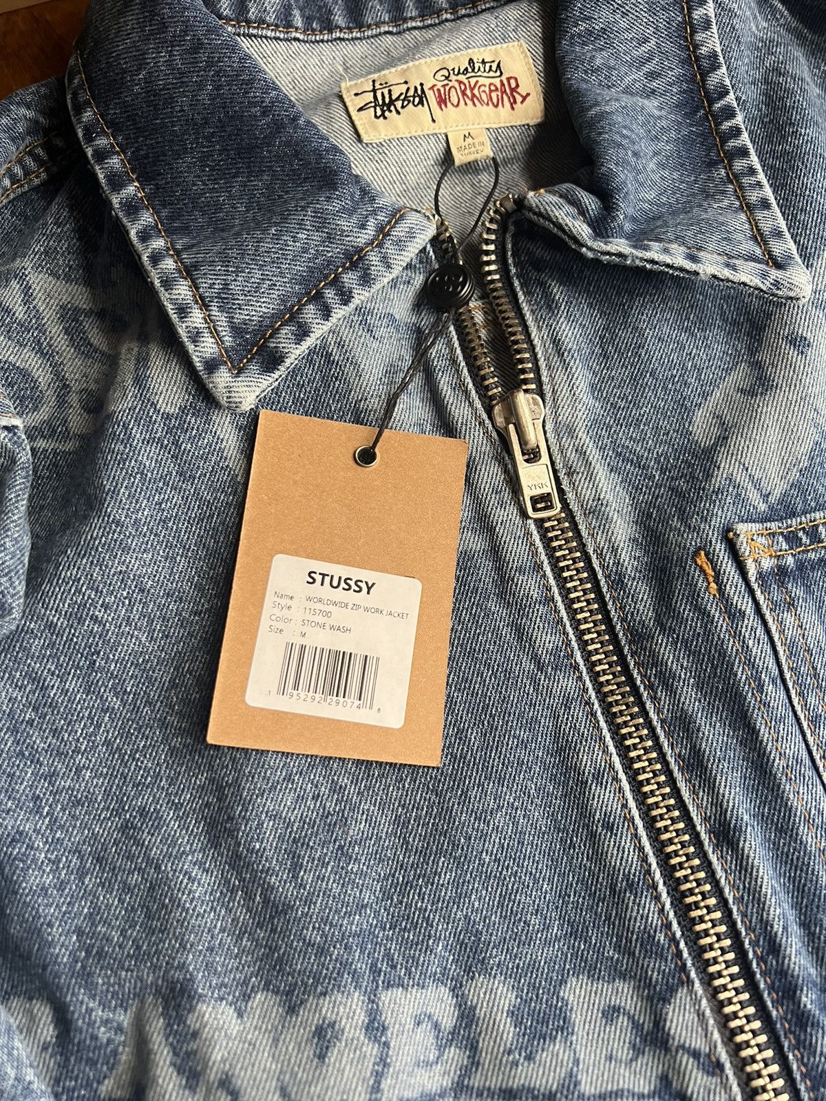 Stussy Stussy Worldwide Zip Work Jacket Size US M / EU 48-50 / 2 - 6 Thumbnail