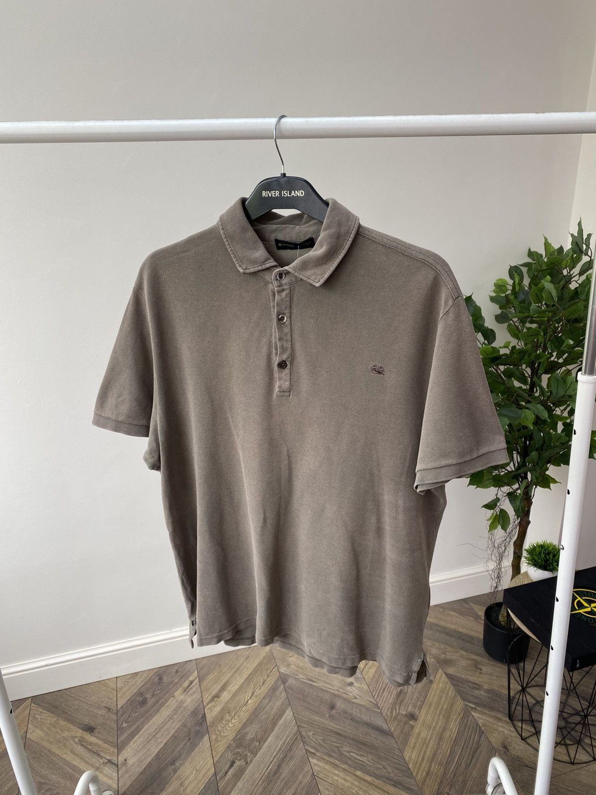 Designer × Etro × Vintage Vintage Etro Luxury Polo T-Shirt Size US M / EU 48-50 / 2 - 2 Thumbnail
