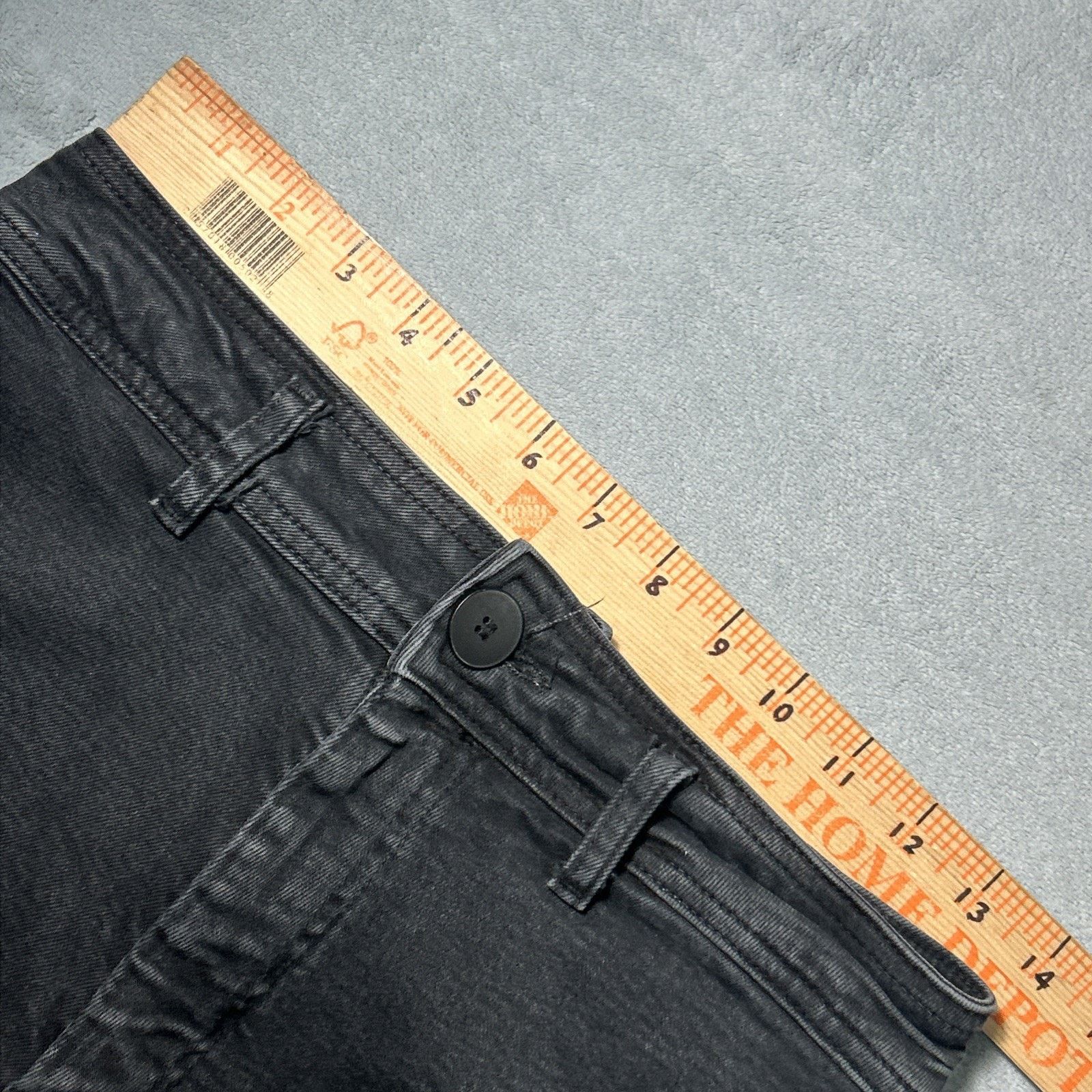 Zara Beyond Baggy Jeans Women 28x25 Hamilton Raw Hem Baggie Loose Size 28" / US 6 / IT 42 - 9 Thumbnail