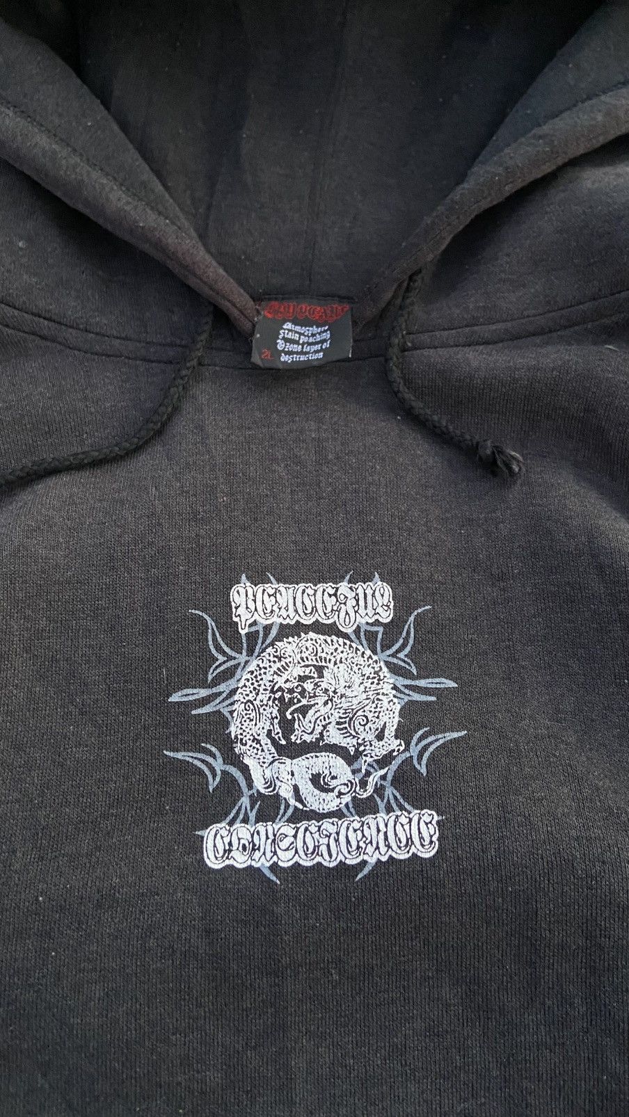 Japanese Brand CRAZY y2k Dragon art Japan Size US L / EU 52-54 / 3 - 2 Thumbnail