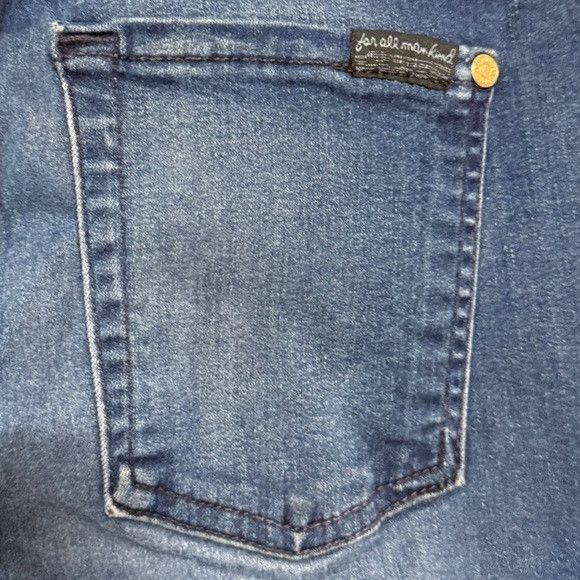 7 For All Mankind 7 For All Mankind Skinny Jeans Sz 27 Dark Wash Stretch Denim Size 27" / US 4 / IT 40 - 6 Thumbnail