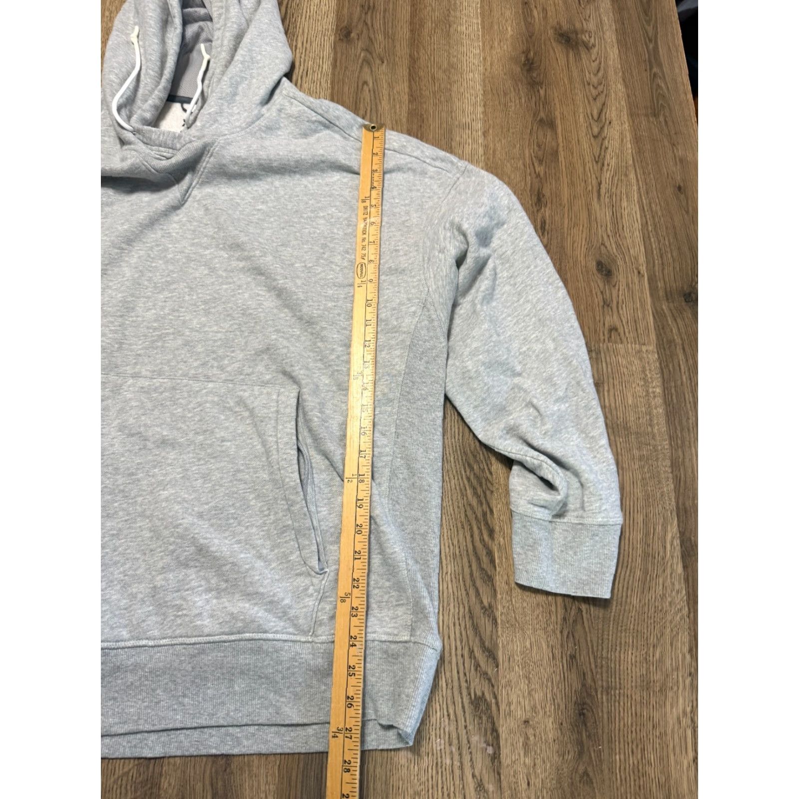 Vintage All In Motion Hoodie Men's XXL Gray Pullover Sweatshirt Drawstring Size US XXL / EU 58 / 5 - 7 Thumbnail