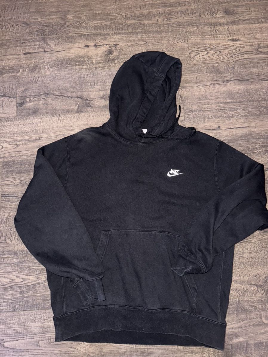Nike Nike Fleece Hoodie Black Size US L / EU 52-54 / 3 - 1 Thumbnail