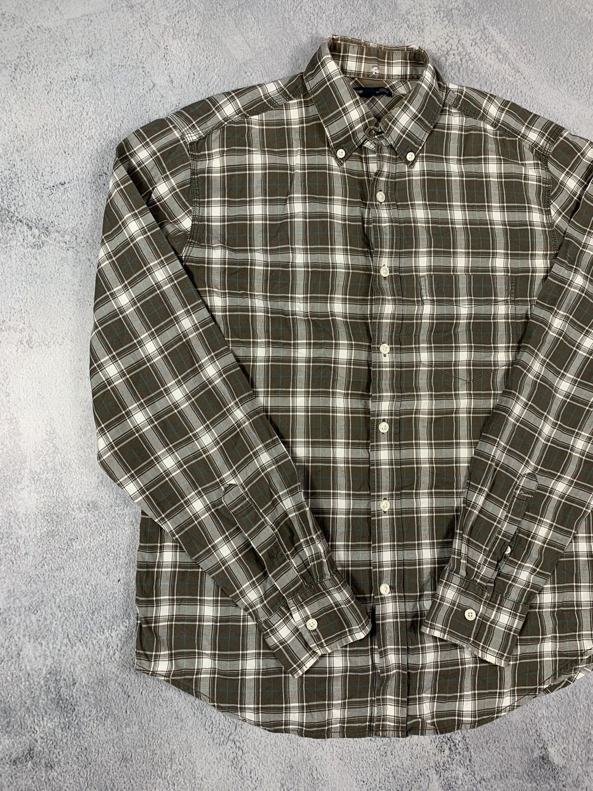 Gap × Vintage Vintage Y2K Gap check button ups shirt casual style size M Size US M / EU 48-50 / 2 - 2 Thumbnail