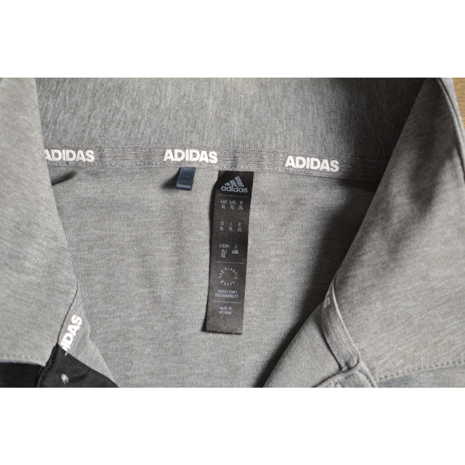 Adidas Adidas Men's Performance Golf Polo Shirt - Gray, Size XL Size US XL / EU 56 / 4 - 2 Thumbnail