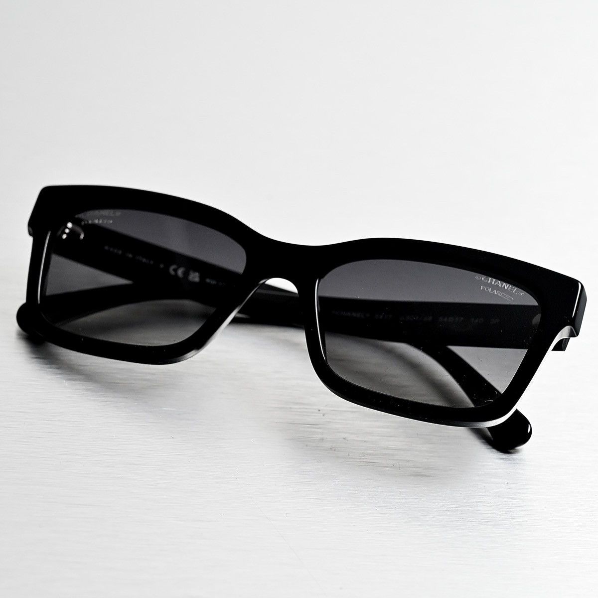 Chanel CHANEL 0CH5417 C501S8 BLACK GREY SUNGLASSES Size ONE SIZE - 9 Thumbnail