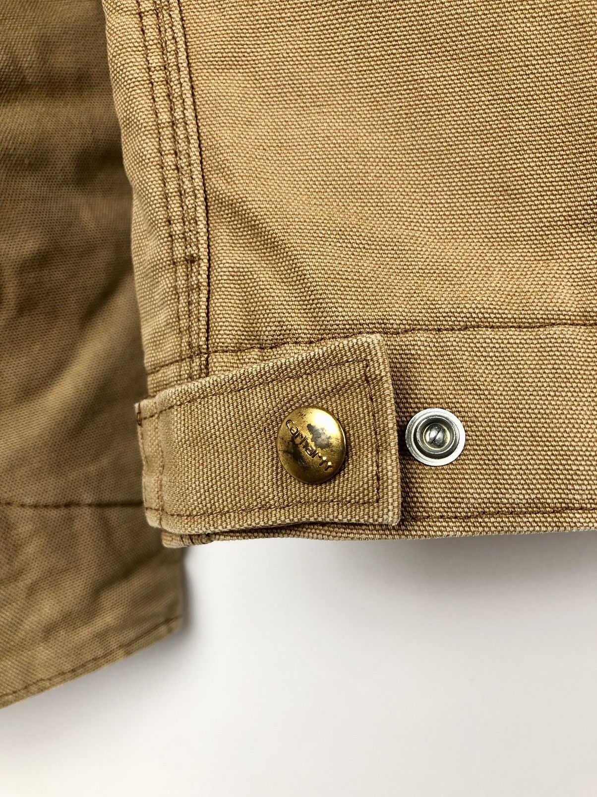 Carhartt × Vintage TRUE VTG 80s Carhartt Duck Canvas Detroit Work Jacket Size US L / EU 52-54 / 3 - 22 Thumbnail