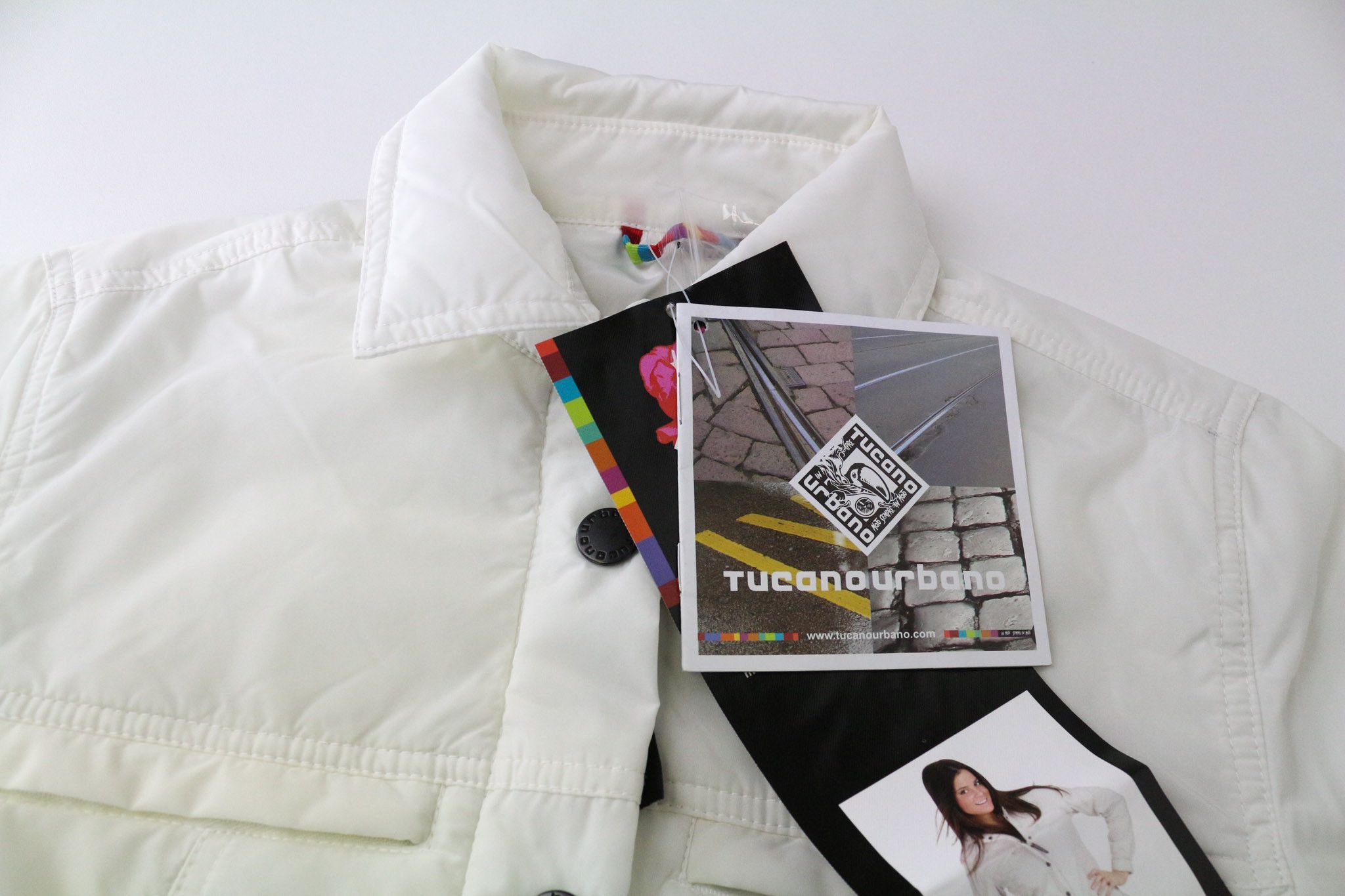 Other LORI 2XS Off-White Windproof Zip Snap Jacket 75853 Size XXS / US 00 / IT 34 - 3 Thumbnail