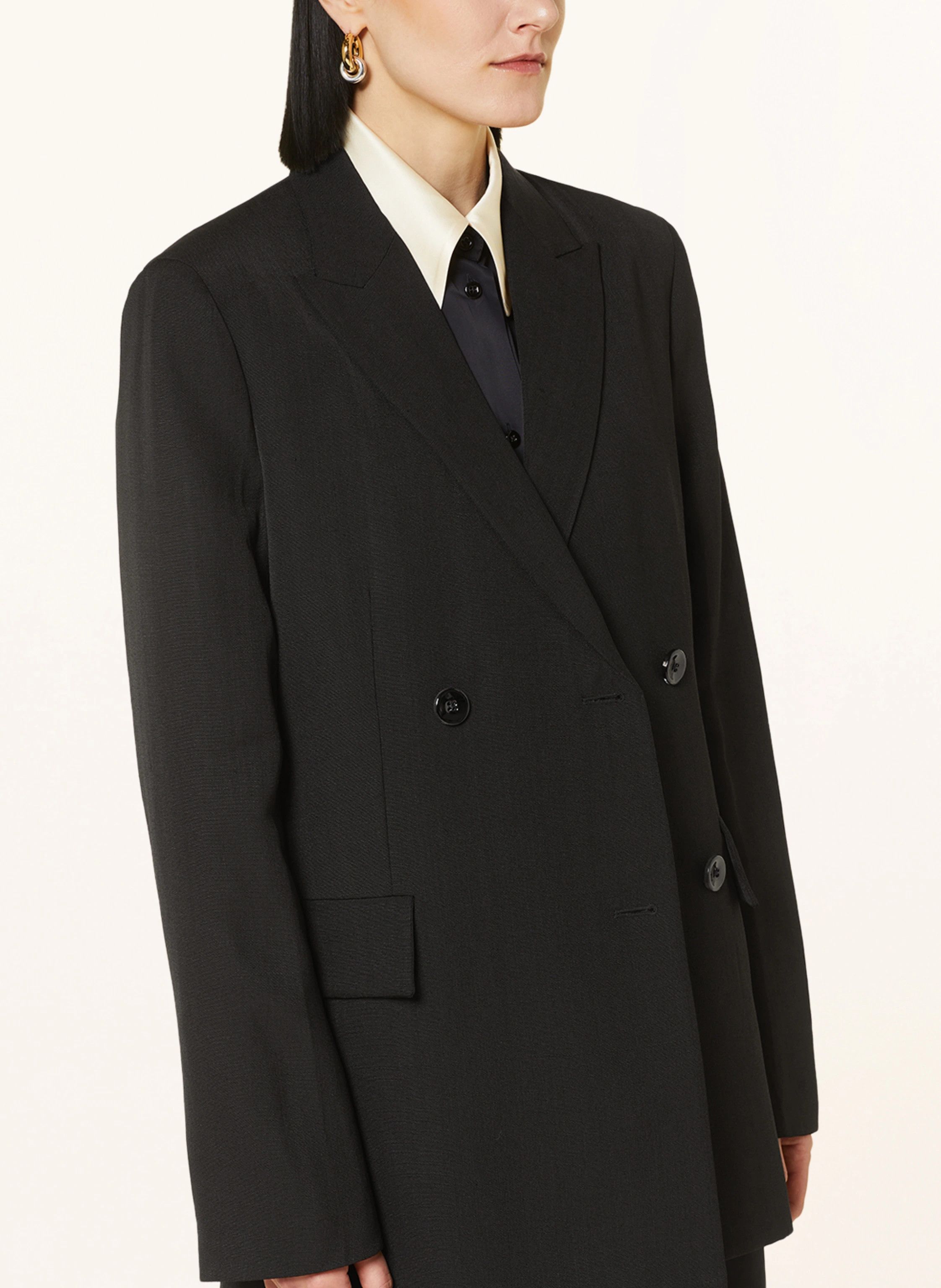 Jil Sander o1y0925 Blazer in Black Size XS / US 0-2 / IT 36-38 - 4 Thumbnail