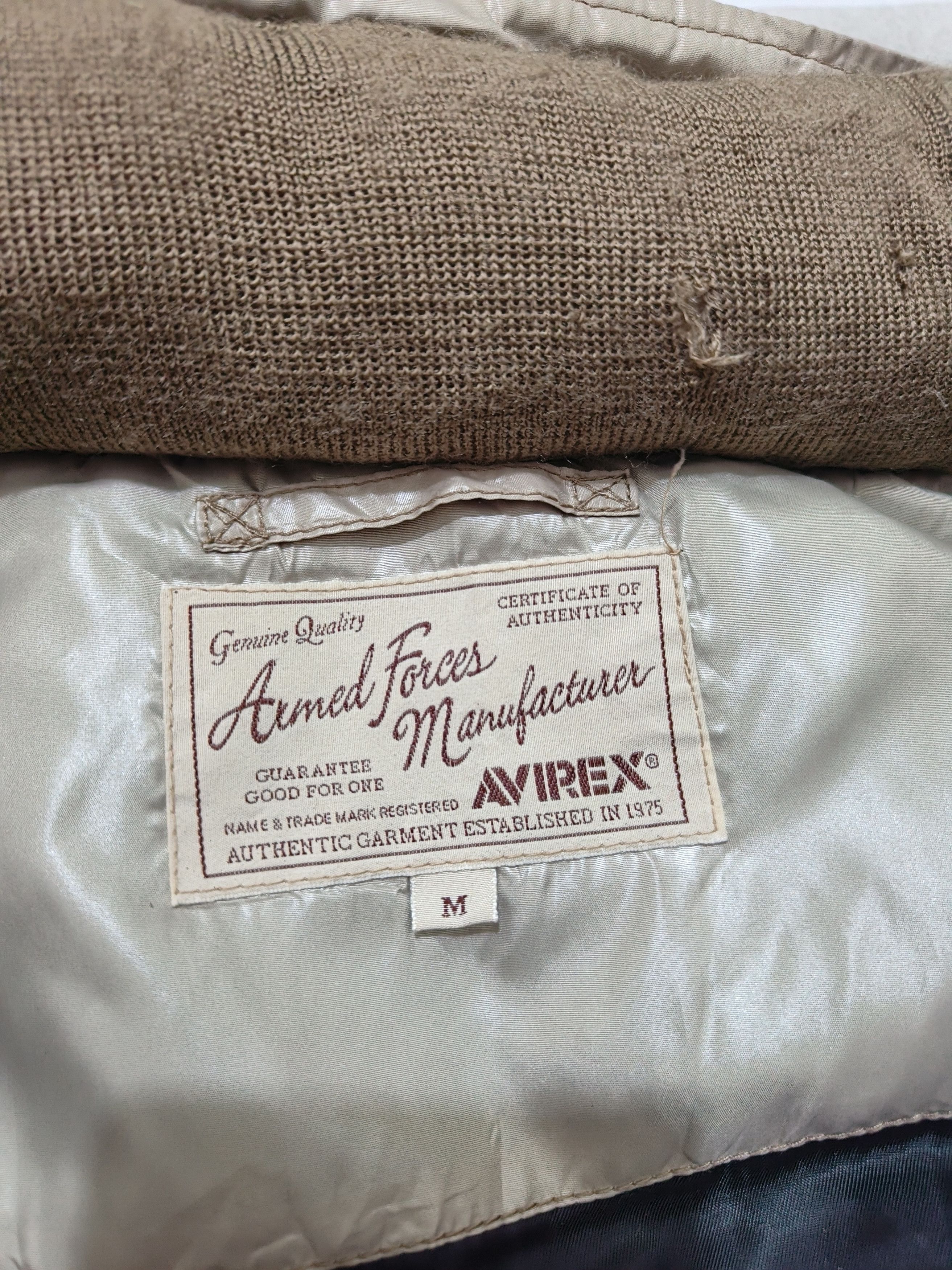 Avirex Vintage Avirex Military USAF Aero Service Down Puffer Jacket Size US M / EU 48-50 / 2 - 7 Thumbnail