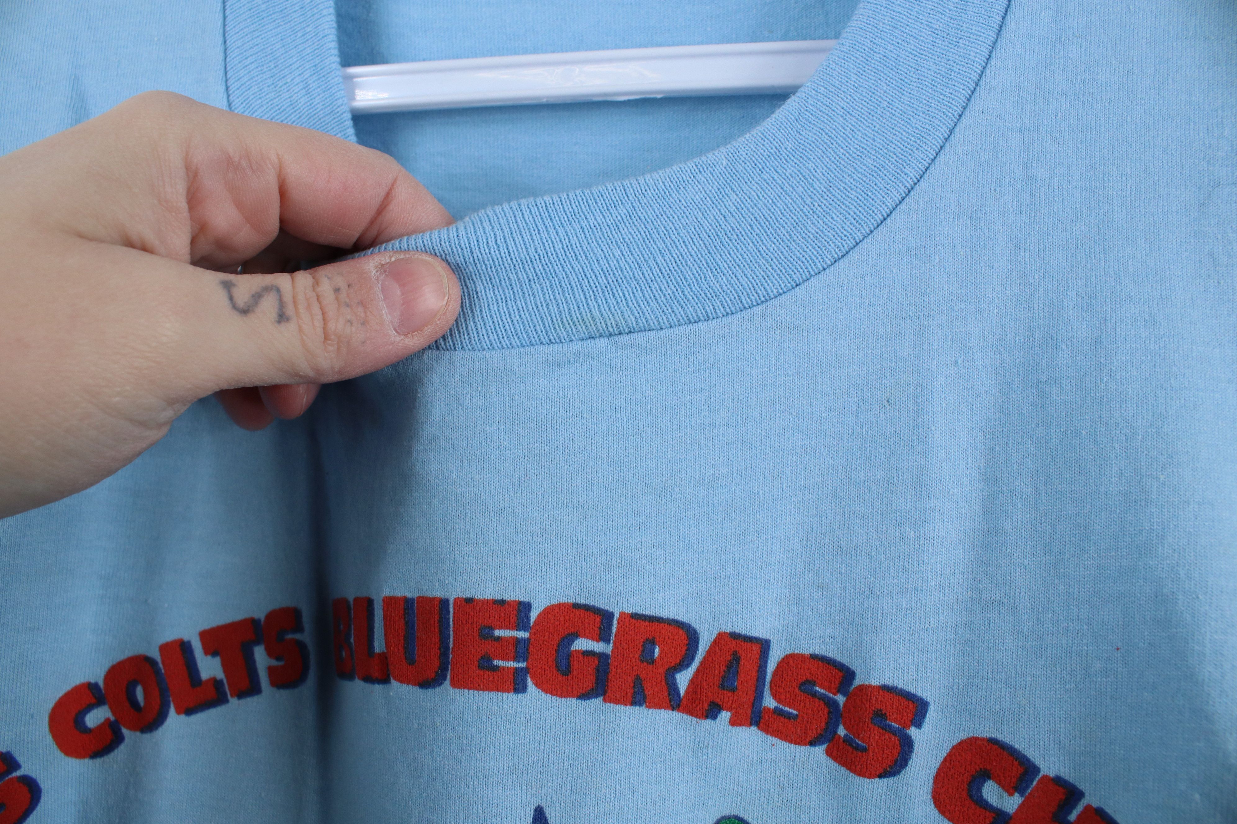 Vintage Vintage 90s Bluegrass Chorus Kentucky Big Apple T-Shirt USA Size US L / EU 52-54 / 3 - 6 Thumbnail