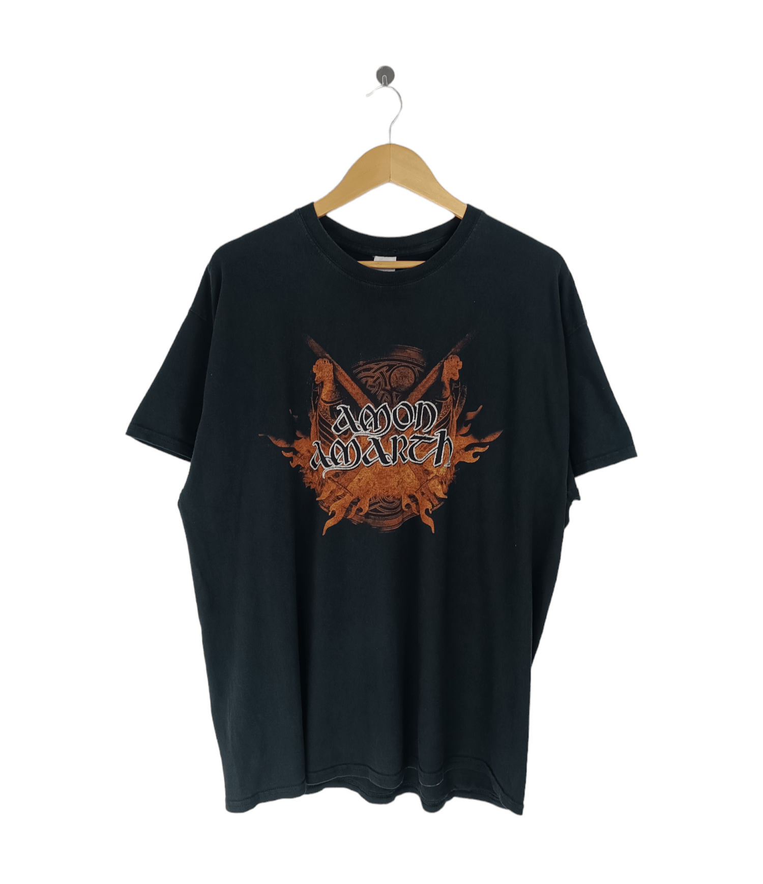 Band Tees VINTAGE AMON AMARTH 'VIKING HORDE' TEE (ghost arch opeth) Size US XL / EU 56 / 4 - 1 Thumbnail