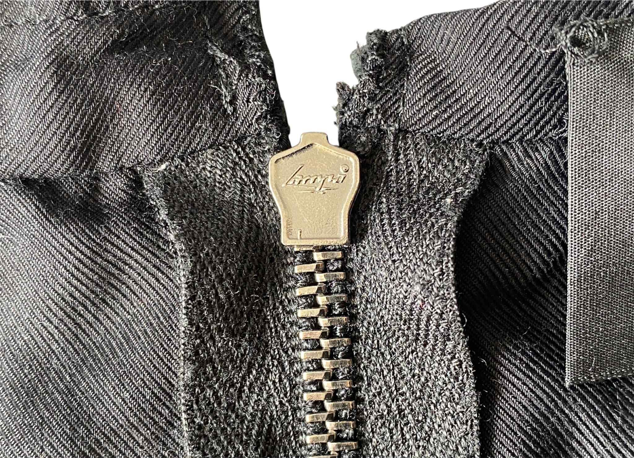 Yohji Yamamoto Yohji Yamamoto Black Official Leather Official Dress Size L / US 10 / IT 46 - 6 Thumbnail