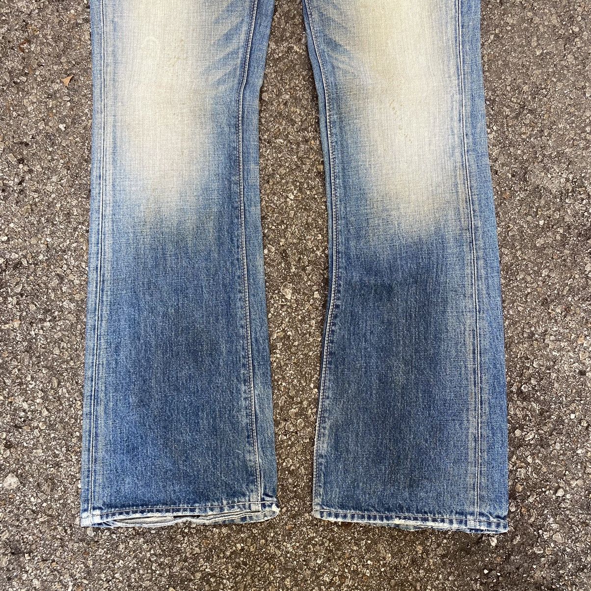 If Six Was Nine Flare Jeans Murder License Low Rise Denim Boot Cut Pants Size US 30 / EU 46 - 3 Thumbnail