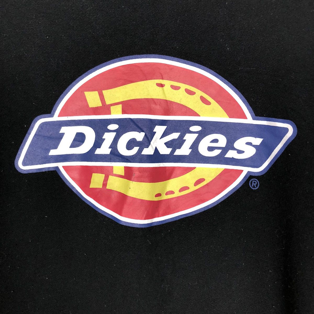 Japanese Brand Dickies Workwear Logo Sweatshirt Black Long Sleeve Crewneck Size US S / EU 44-46 / 1 - 13 Thumbnail