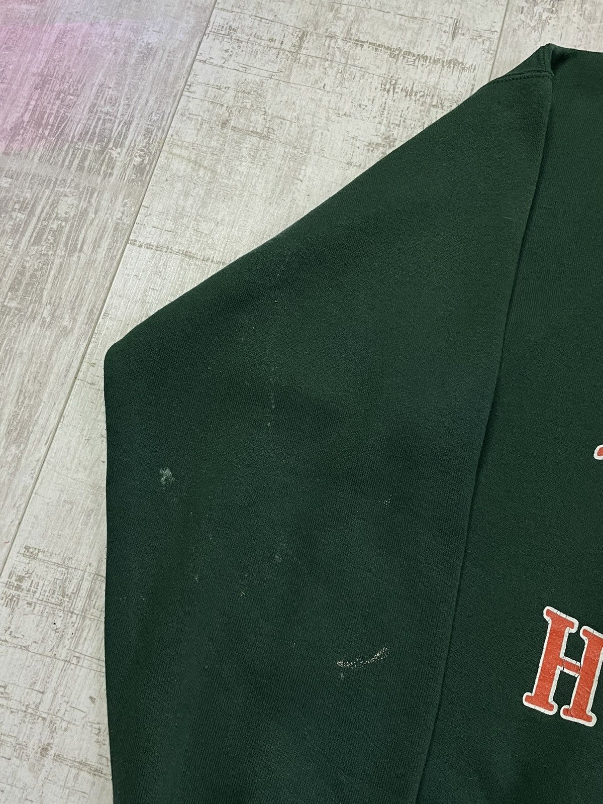 Vintage Vintage 90’s Miami Hurricanes University Sportwear Fade RARE Size US M / EU 48-50 / 2 - 7 Thumbnail