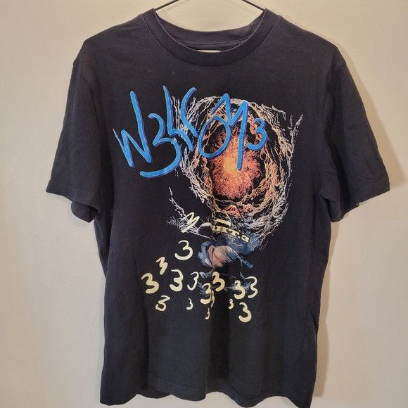 Other Bht.3 Psychedelic Inferno Saturn Black Tshirt - Size S Size US S / EU 44-46 / 1 - 1 Thumbnail
