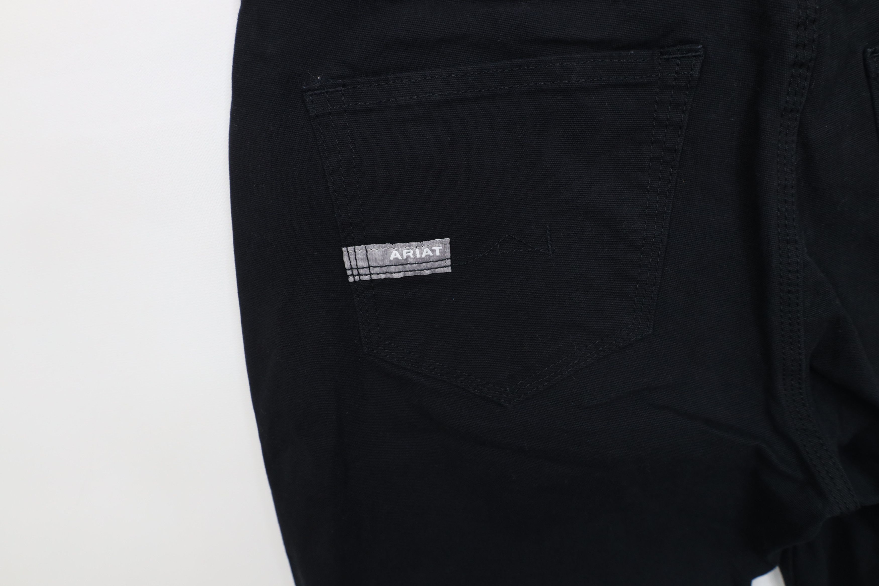 Ariat Ariat Rebar Faded Tough Canvas Workwear Straight Leg Pants Size 26" / US 2 / IT 38 - 13 Thumbnail