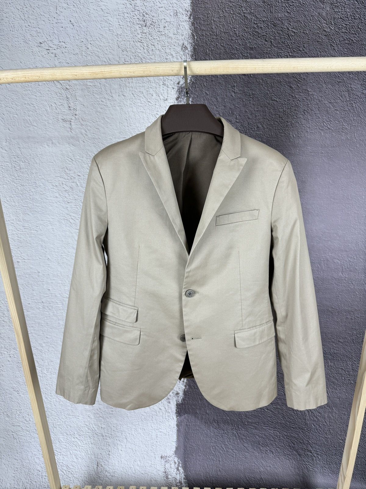 Neil Barrett Neil Barrett slim fit cotton 2 button blazer sport coat Size 36R - 1 Thumbnail