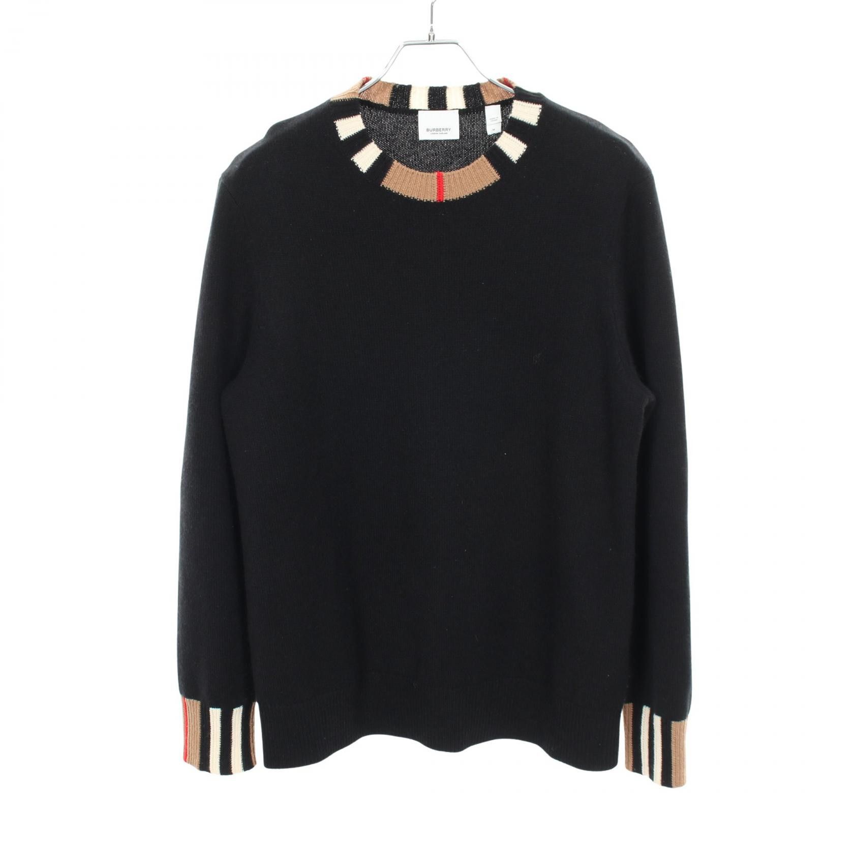 Burberry Burberry Burberry Icon Stripe Wool Cashmere Knitwear Textile Tops 8091039 DUTY FREE for USA Size ONE SIZE - 1 Thumbnail