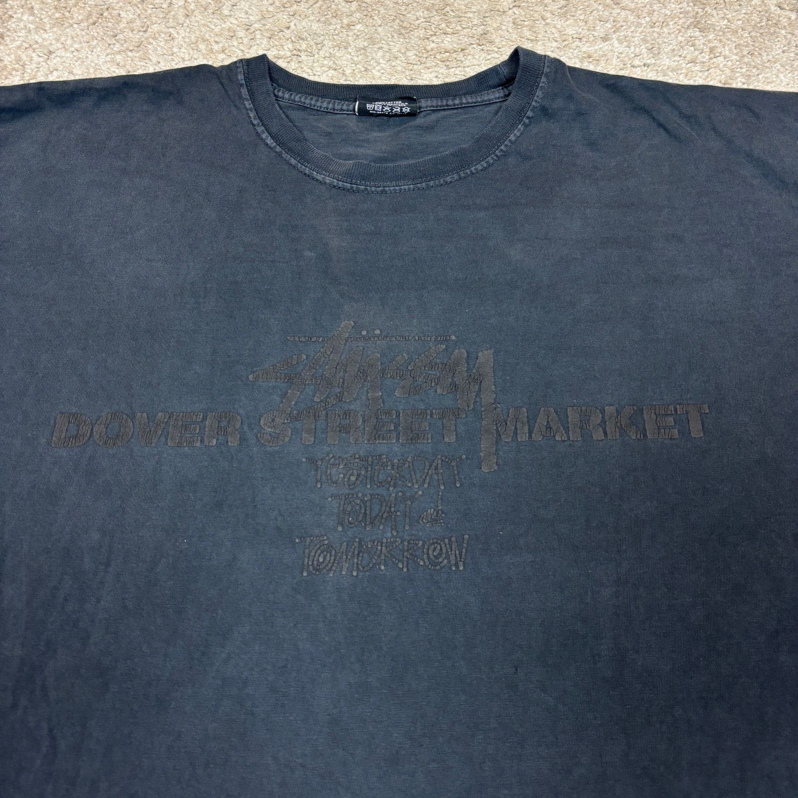 Stussy Stussy 8 Ball x Dover Street Market T Shirt Men's XL Faded Size US XL / EU 56 / 4 - 4 Thumbnail