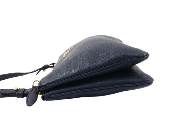 Prada Prada Double Zip Baltico Vitello Phenix Leather Crossbody Size ONE SIZE - 4 Thumbnail