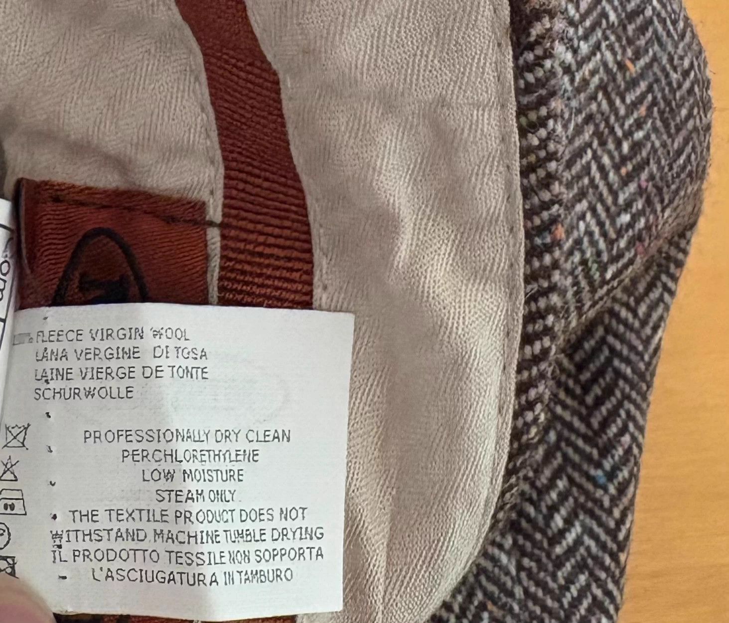 Missoni Missoni Men's Main Line Brown Wool Trousers 50 Color Trim Size US 34 / EU 50 - 7 Thumbnail