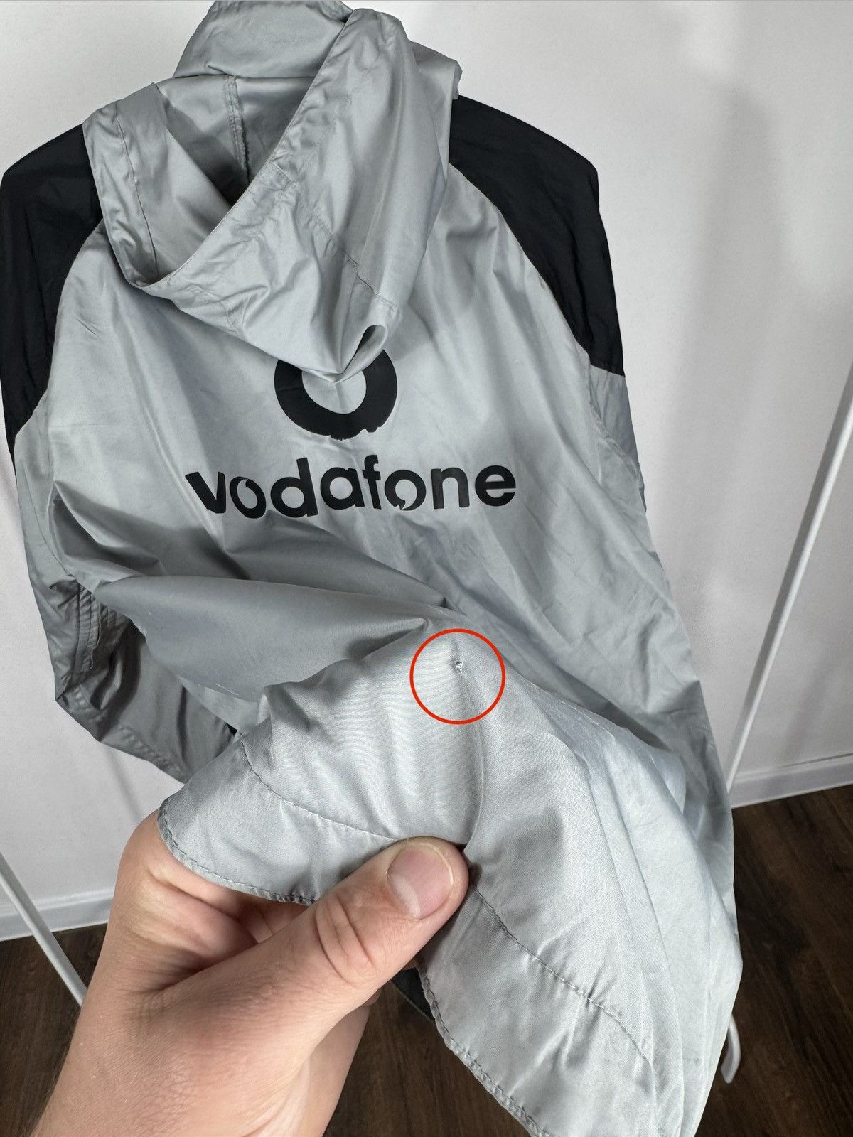 Nike Vintage Nike Manchester United Windbreaker Jacket Grey M Size US M / EU 48-50 / 2 - 19 Thumbnail