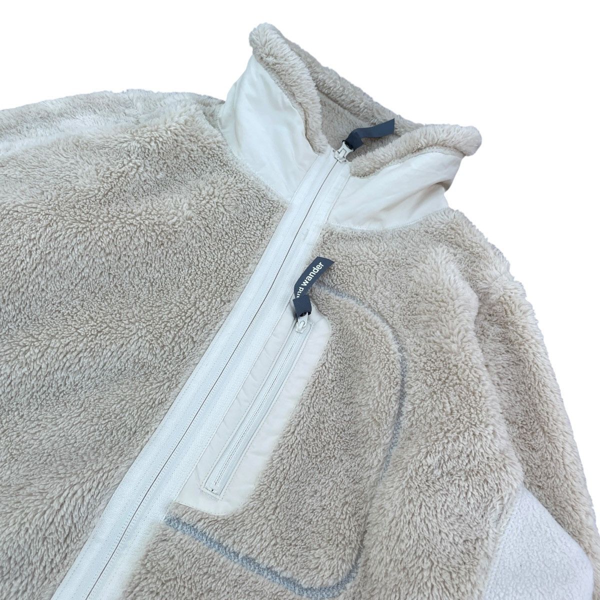 And Wander and Wander A/W22 Polartec High Loft Fleece Jacket Size US XL / EU 56 / 4 - 4 Thumbnail