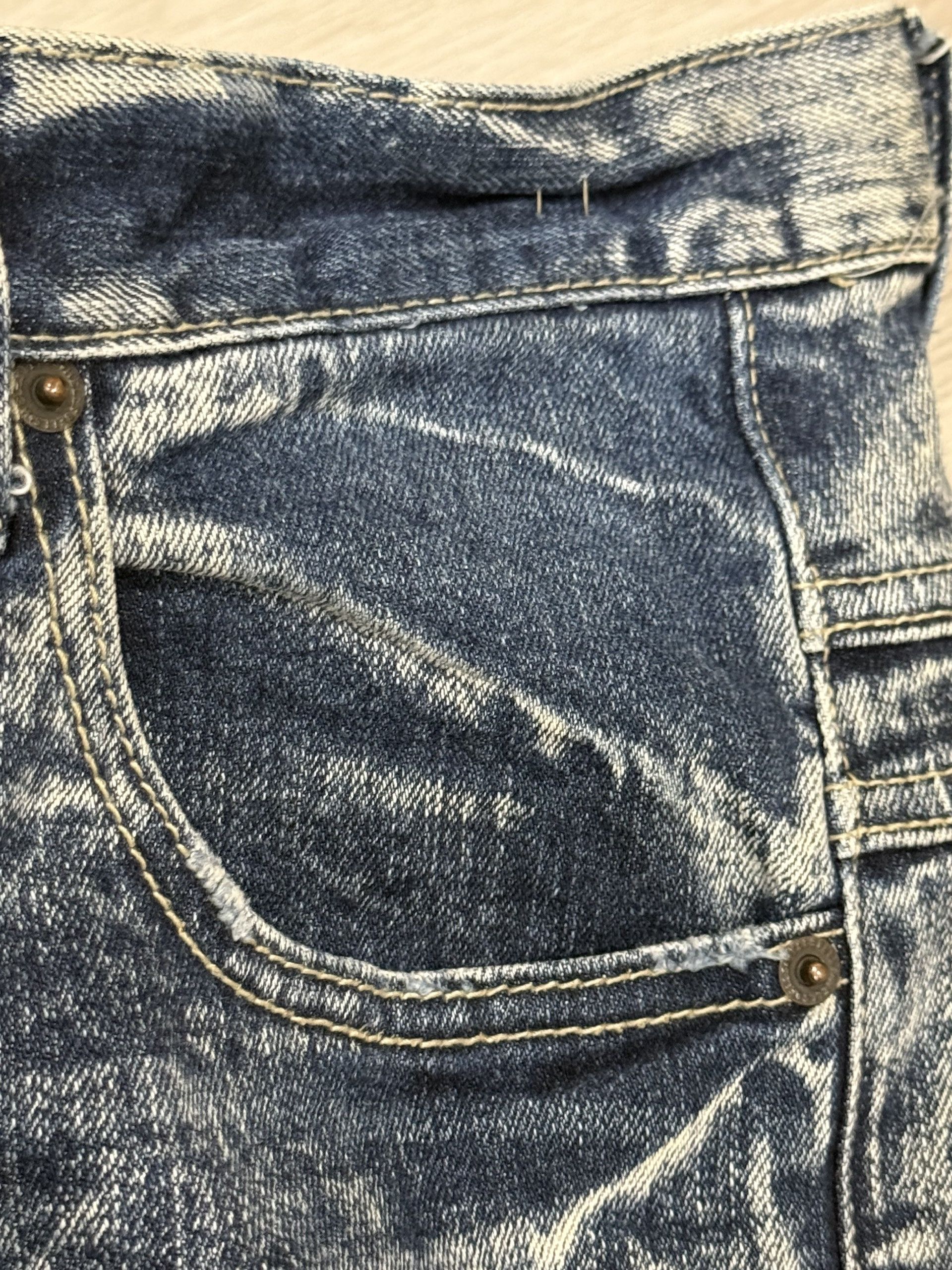 Japanese Brand Hells Bells Designer Denim Size US 30 / EU 46 - 7 Thumbnail