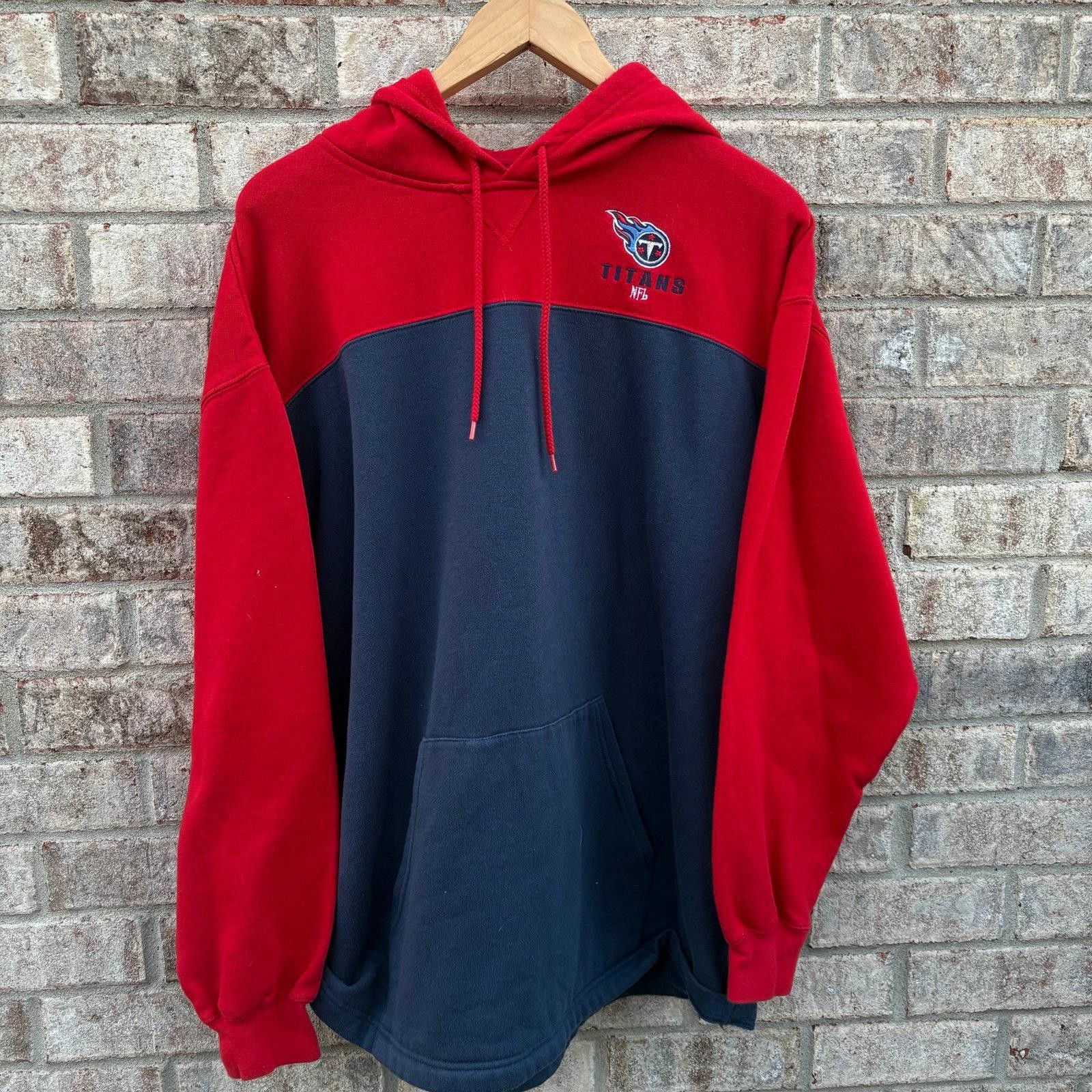 NFL Vintage 90s Tennessee Titans Hoodie Size US XL / EU 56 / 4 - 1 Thumbnail