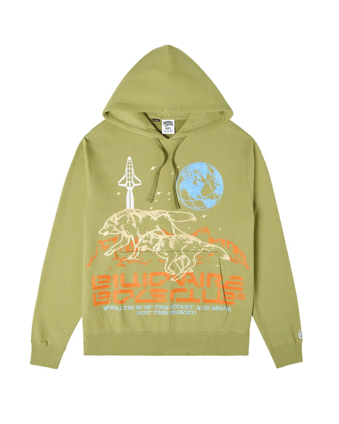 Billionaire Boys Club “Lunar good Surface” Hoodie - Size L - OPEN TO ALL OFFERS