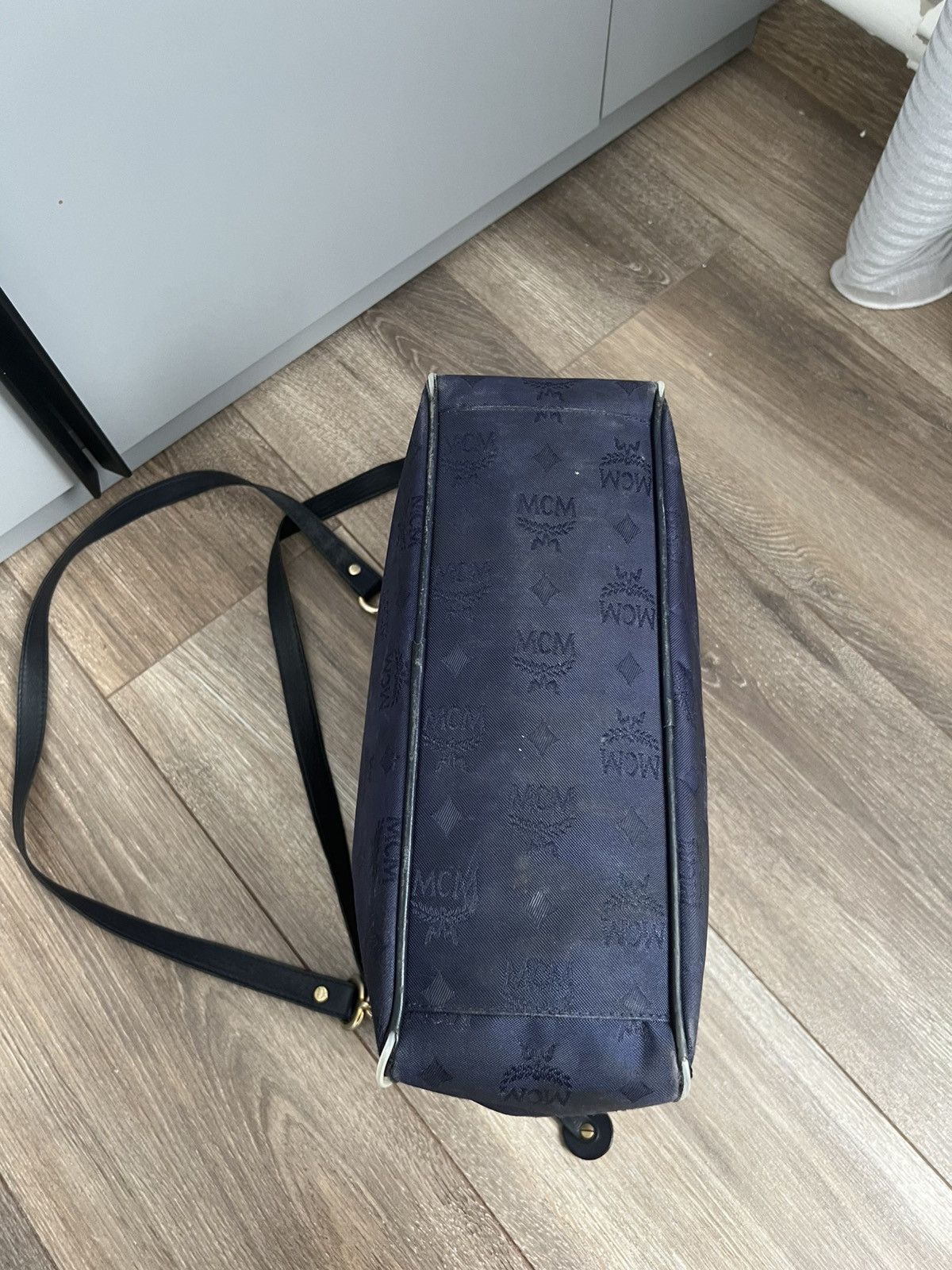 MCM MCM Blue Bag Monogram Size ONE SIZE - 5 Thumbnail