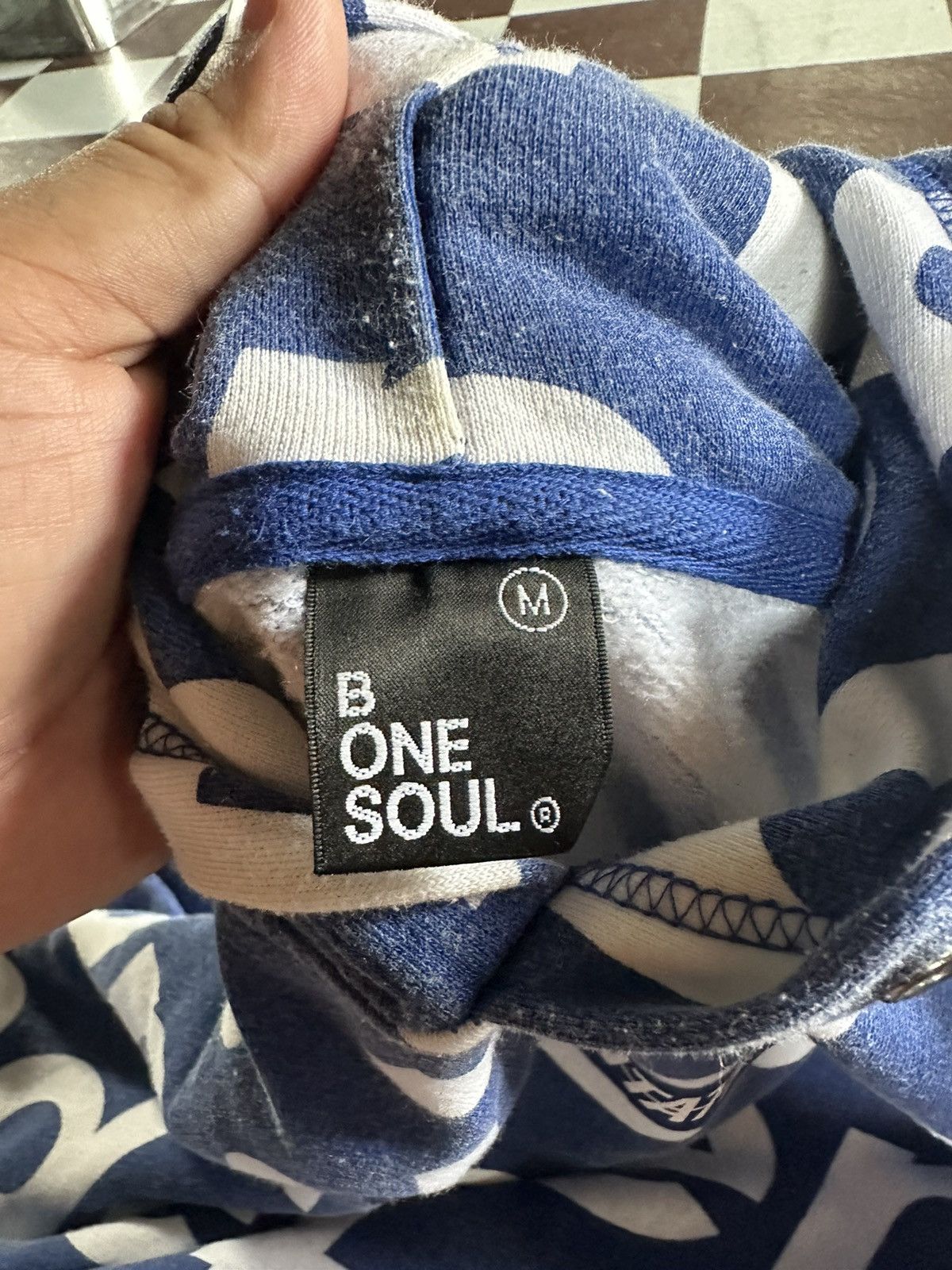 Japanese Brand B one soul fullprinted pullover hoodies size M Size US M / EU 48-50 / 2 - 4 Thumbnail