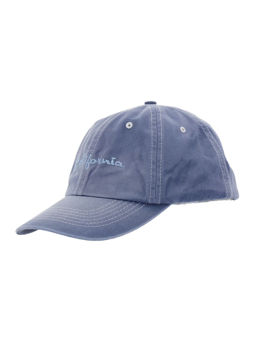 ERL California Baseball Cap with Front Lettering in Blue for Men Size ONE SIZE - 1 Thumbnail