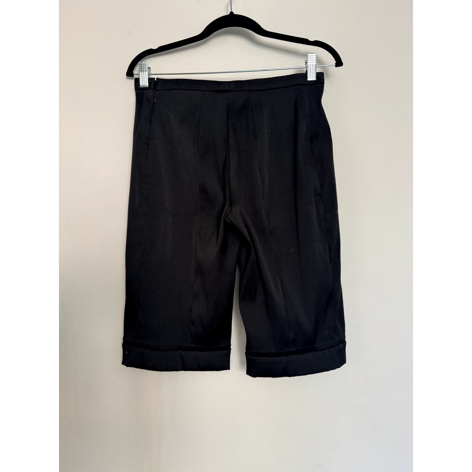 Prada Prada Black Stretch-Jersey Biker Shorts Size US 32 / EU 48 - 2 Thumbnail