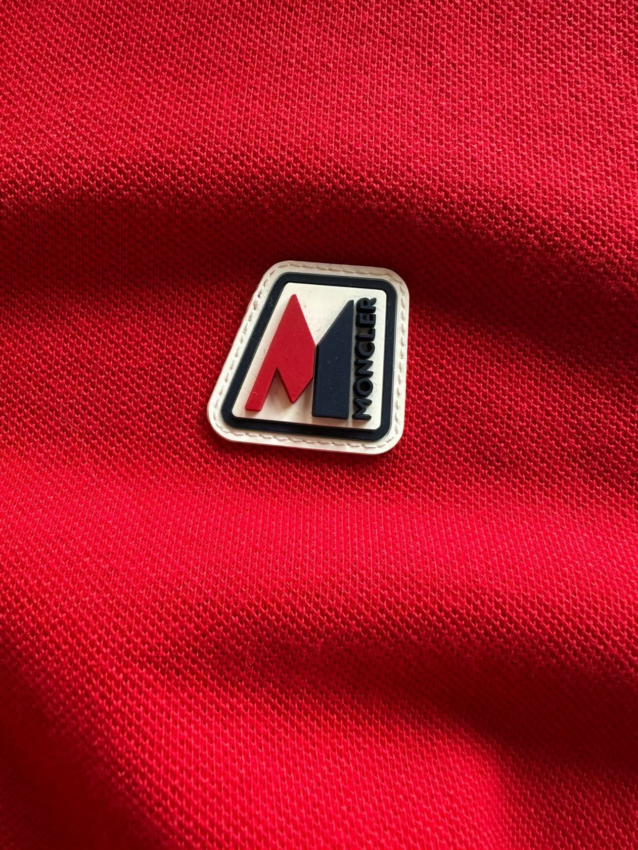 Moncler Moncler maglia polo red logo Size US S / EU 44-46 / 1 - 2 Thumbnail