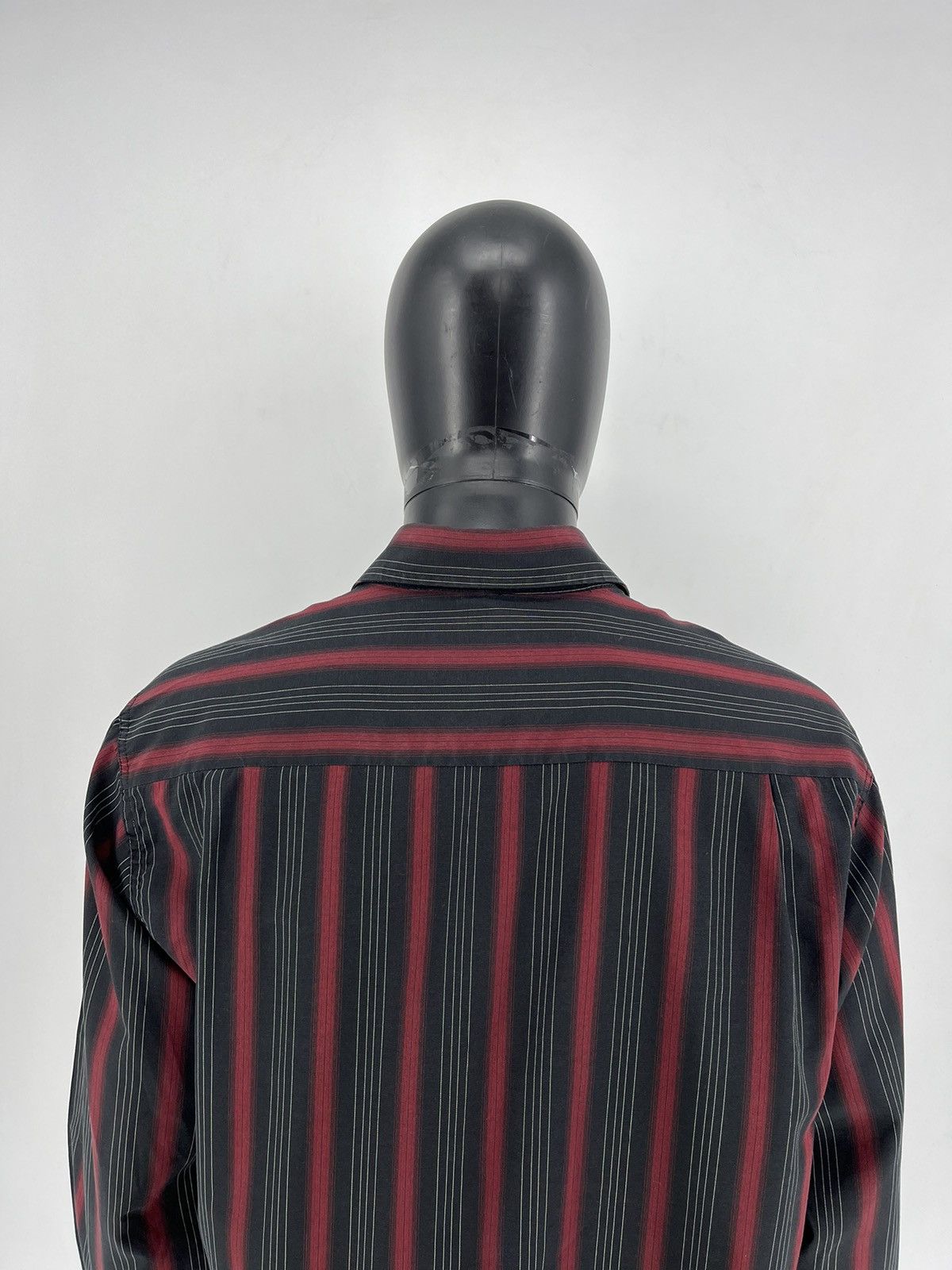 Armani Vintage Striped Shirt Armani Collezioni Size XL Rare Size US XL / EU 56 / 4 - 8 Thumbnail