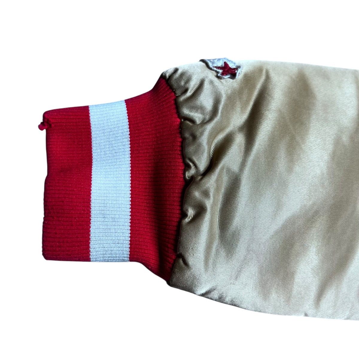 Starter 1990s NFL San Francisco 49ers Starter Spell Out Satin Jacket Size US M / EU 48-50 / 2 - 16 Thumbnail